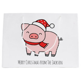 Cute Rosa Gris God jul enkel minimalistisk