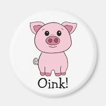 Cute Rosa Gris Oink! Husdjur