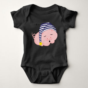 Cute Rosa Gris Sleeping in Nightcap T-shirt