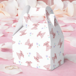 Cute Rosa Grisar Barnyard Birthday Kids Presentaskar