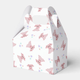 Cute Rosa Grisar Barnyard Birthday Kids Presentaskar