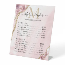 Cute  Rosa Guld Glitter Agate Marble Monogram