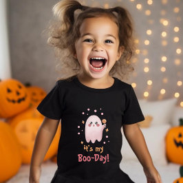 Cute Rosa Halloween Det är min Födelsedagsfest T Shirt
