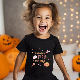 Cute Rosa Halloween-Födelsedagsfest T Shirt