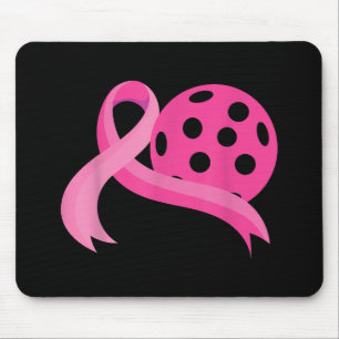 Cute Rosa Heart - Ribbon Pickleball Breast Cancer Musmatta