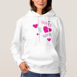 Cute rosa Hearts och Kärlek - romantisk design T Shirt