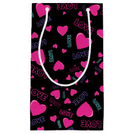 Cute rosa Hearts och Kärlek - romantiskt mönster