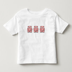 Cute Rosa Hippo Tee