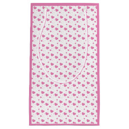 Cute rosa-hjärtan romantisk mönster