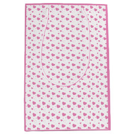 Cute rosa-hjärtan romantisk mönster