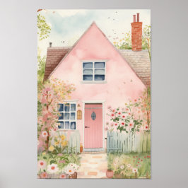 Cute Rosa House Poster
