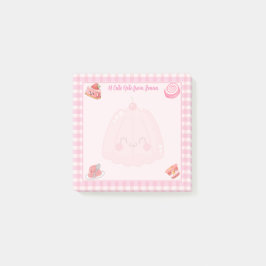 Cute Rosa Jelly Desserts Post-it Block