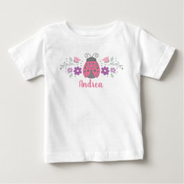 Cute Rosa Ladybug T Shirt