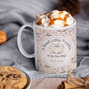 Cute  Rosa Little Pumpkin Mamma ska Kaffemugg