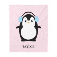 Cute Rosa modern baby penguin kawaii Illustration