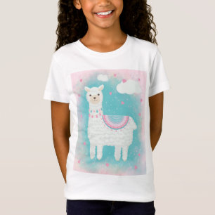 Cute rosa och myntlampa t shirt