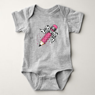 Cute Rosa Pencil Baby Exfit T Shirt
