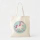 Cute Rosa Personlig Magic Unicorn Tote Bag Tygkasse
