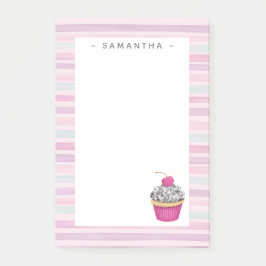 Cute rosa post-it block