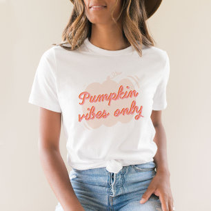 Cute Rosa Pumpkin Vibes T Shirt