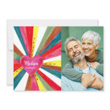 Cute Rosa Rainbow Heart Photo