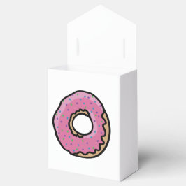 Cute rosa retro sprinkles doughnut presentaskar