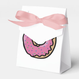 Cute rosa retro sprinkles doughnut presentaskar