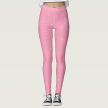 Cute Rosa Sparkling Leggings