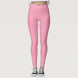 Cute Rosa Sparkling Leggings