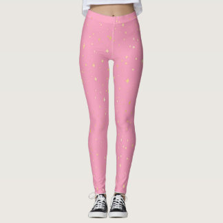 Cute Rosa Sparkling Leggings