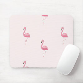 Cute rosa står flamingo musmatta