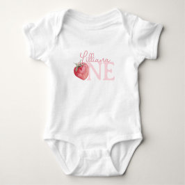Cute Rosa Strawberry Birthday Girl ONE T Shirt