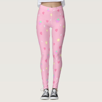 Cute Rosa Strawberry Leggings