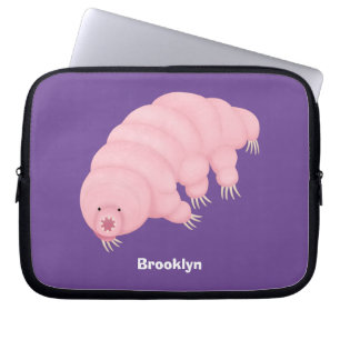 Cute rosa trade vatten björn tecknad laptop fodral