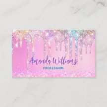 Cute Rosa Unicorn Rainbow Glitter Drives