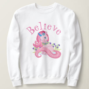 Cute Rosa Unicorn Tro T-shirt