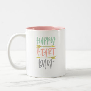 Cute Rosa Valentine Day Mugg