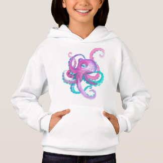 Cute Rosa, vattenfärg, bläckfisk T Shirt
