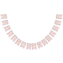 Cute rosa vattenfärg med nalle och hjärta