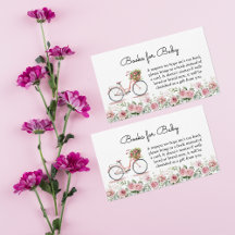 Cute Rosa Vintage Bicycle Girl Bokar för Baby