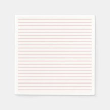 Cute rosa, vitt vågrät rand modern