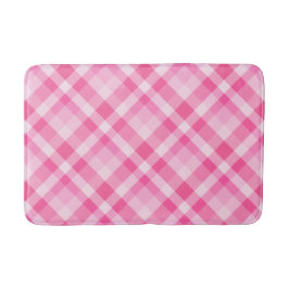 Cute Rosy Rosa Play Mönster Medium Bath Mat Badrumsmatta