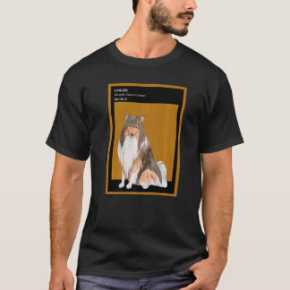 Cute Rough Collie Hund Hund Samlare Hundar T Shirt