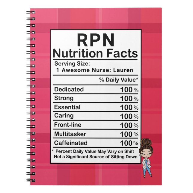 Cute RPN Anteckningsbok (Framsidan)