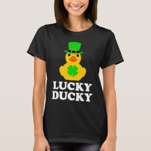 Cute Rubber Anka 4 Löv C Hat St patrick's day T Shirt