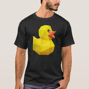 Cute Rubber Anka Bird Geometric Abstrakt Ducky T Shirt