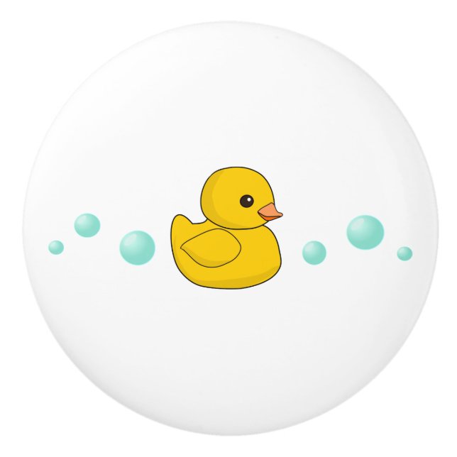 Cute Rubber Anka / duckie / ducky / ducky Knopp (Framsidan)