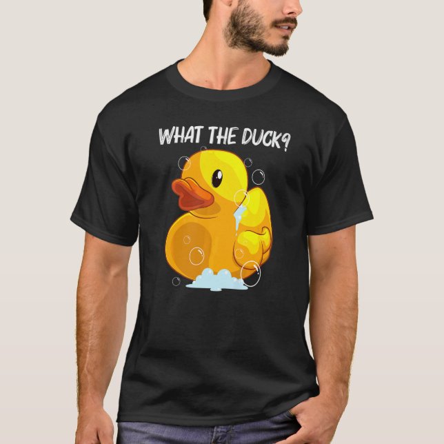 Cute Rubber Duck For Men Women Kids Rubber Duckie T Shirt (Framsida)