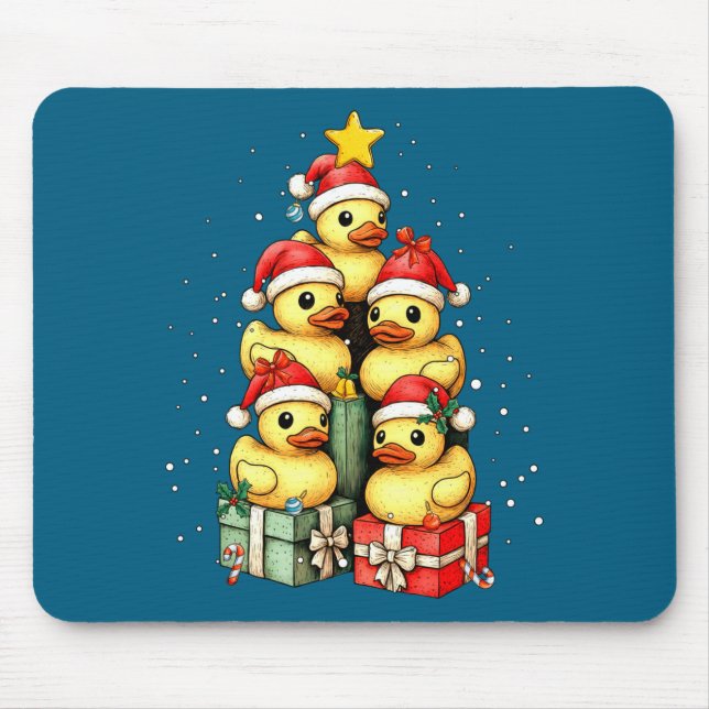 Cute Rubber Ducks Le Duckie Christmas Tree Xmas Ha Musmatta (Framsidan)