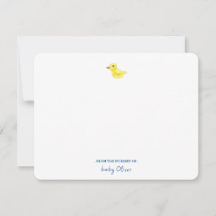 Cute Rubber Ducky från plantskolan Plat Tack Kort